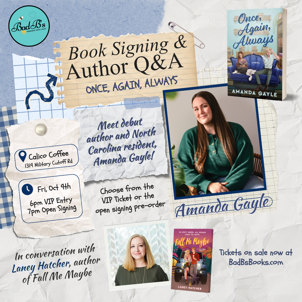 Book Signing - Once, Again, Always by Amanda Gayle