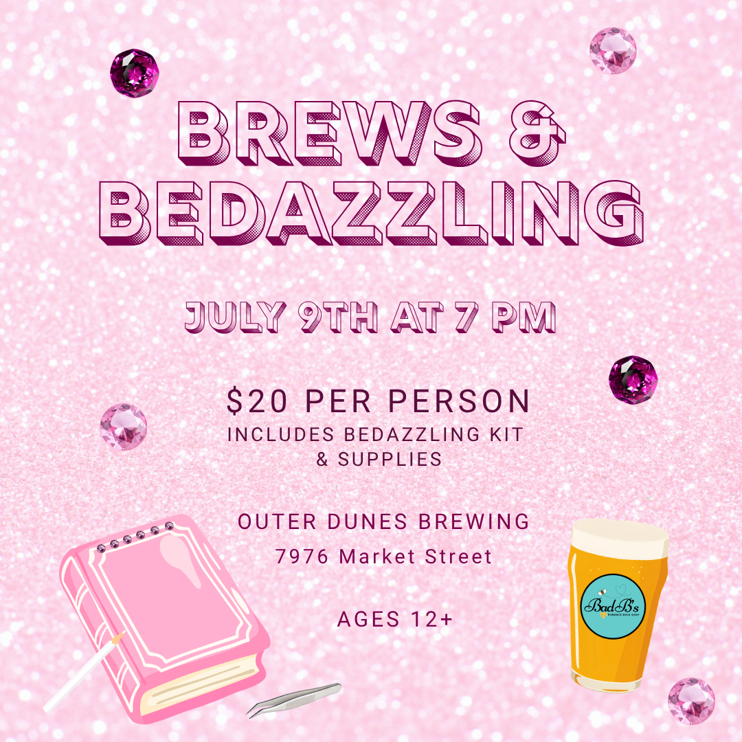 Brews & Bedazzling Craft Night