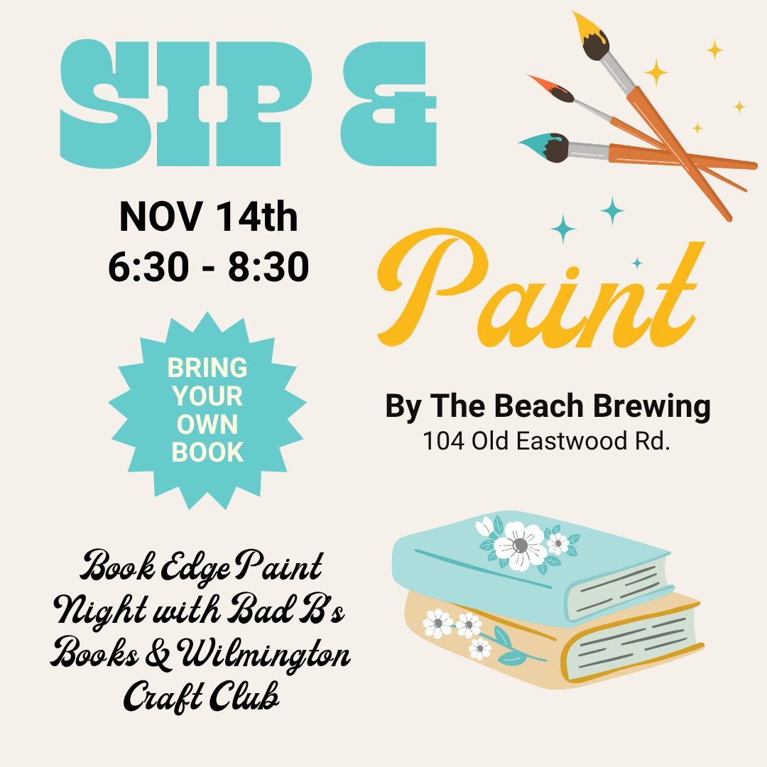 Book Edge Painting with Wilmington Craft Club - Nov 14th