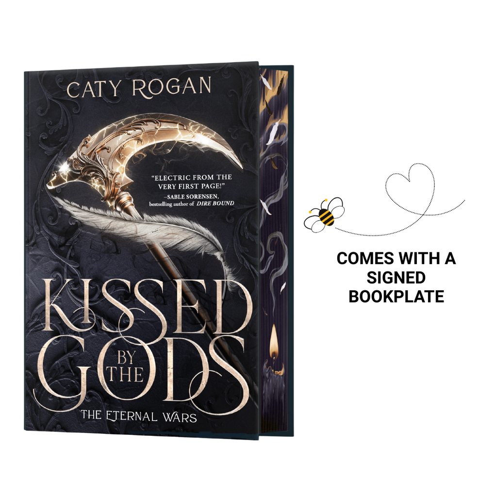 Kissed by the Gods by Caty Rogan (Deluxe Hardcover)