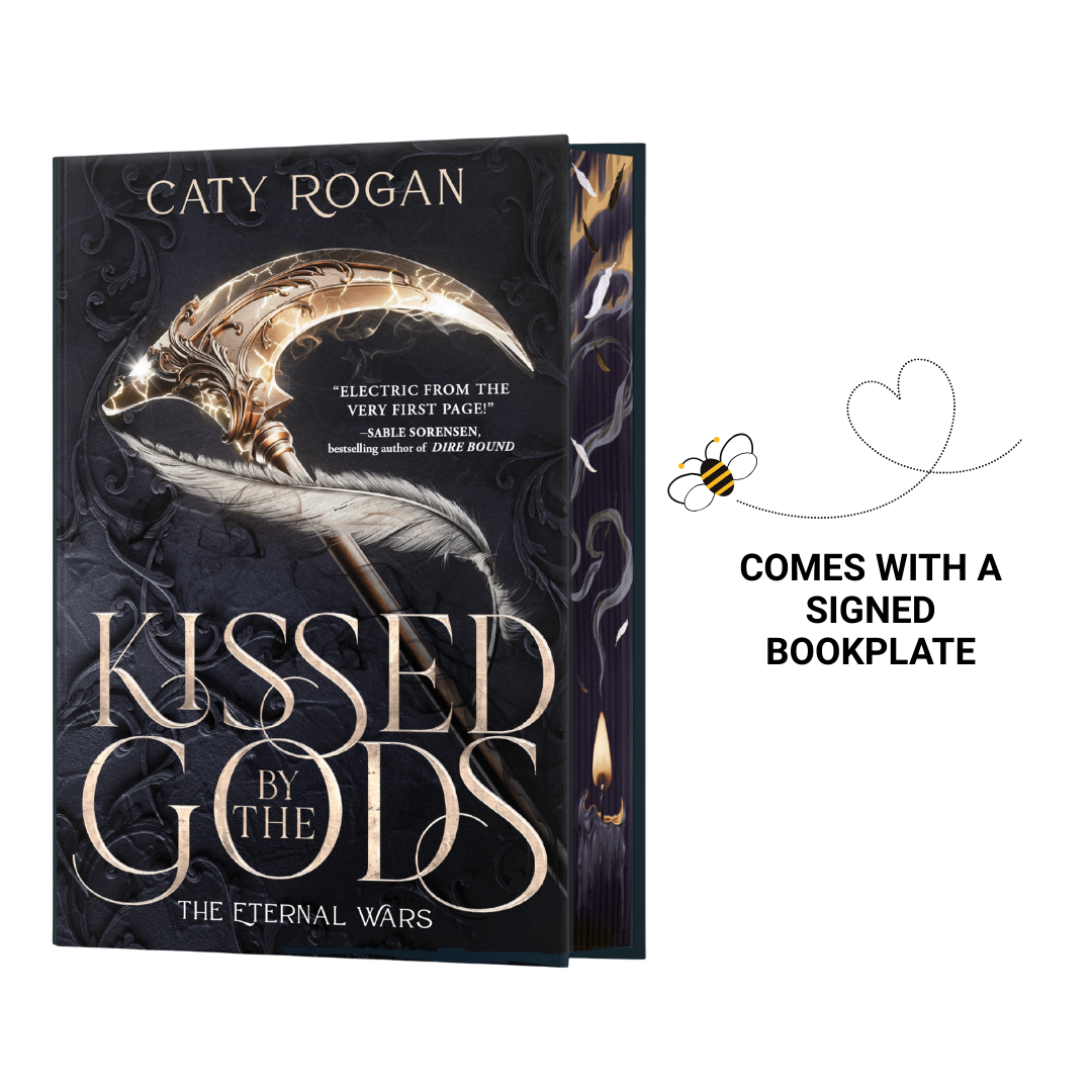 Kissed by the Gods by Caty Rogan (Deluxe Hardcover)