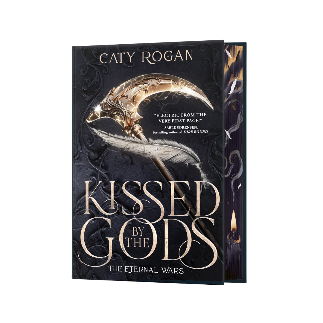 Kissed by the Gods by Caty Rogan (Deluxe Hardcover)