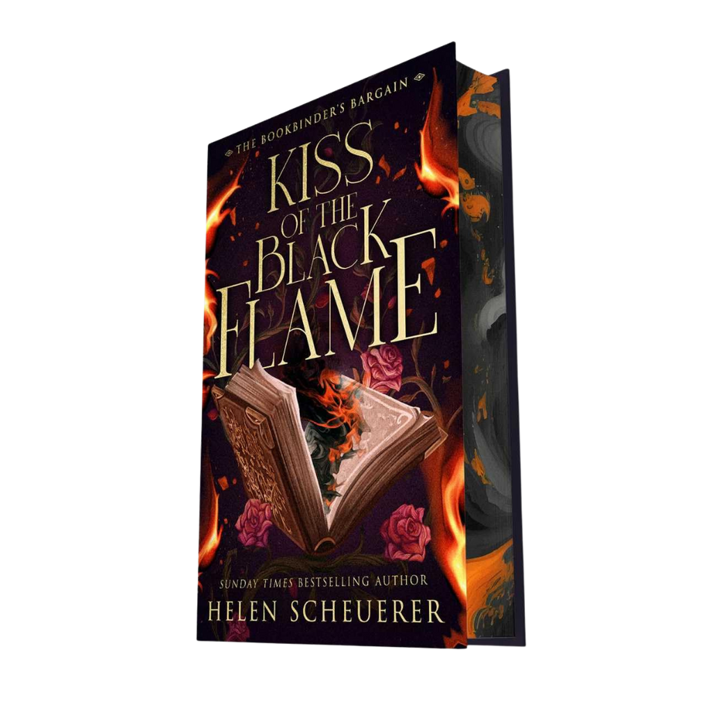 Kiss of the Black Flame by Helen Scheuerer (Deluxe Harback)