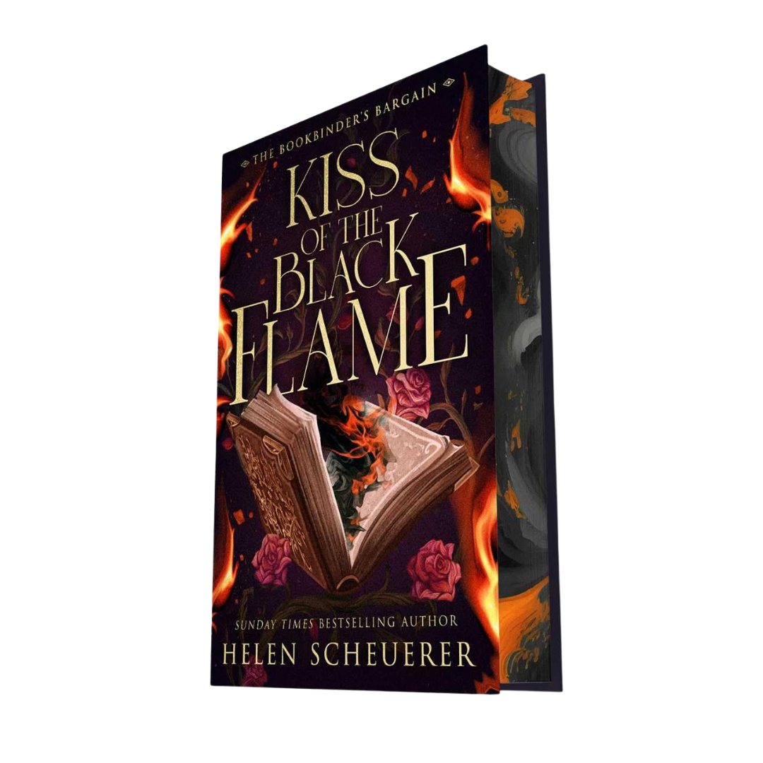 Kiss of the Black Flame by Helen Scheuerer (Deluxe Harback)