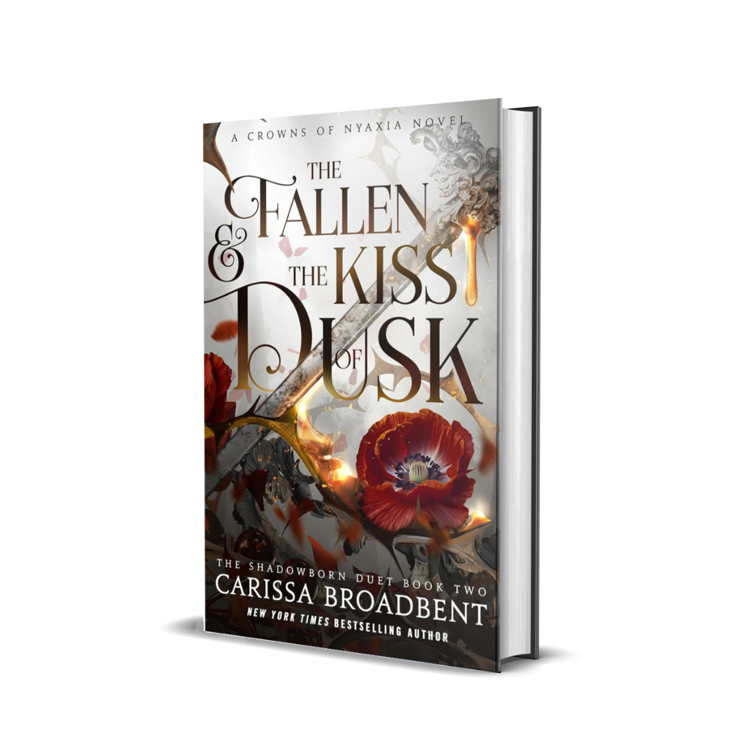 The Fallen & The Kiss of Dusk by Carissa Broadbent (Hardback)