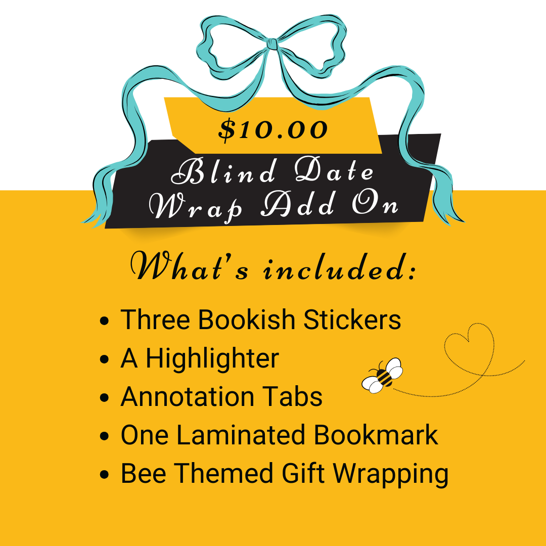 Blind Date with a Book Wrapping Add On (Bee Theme)