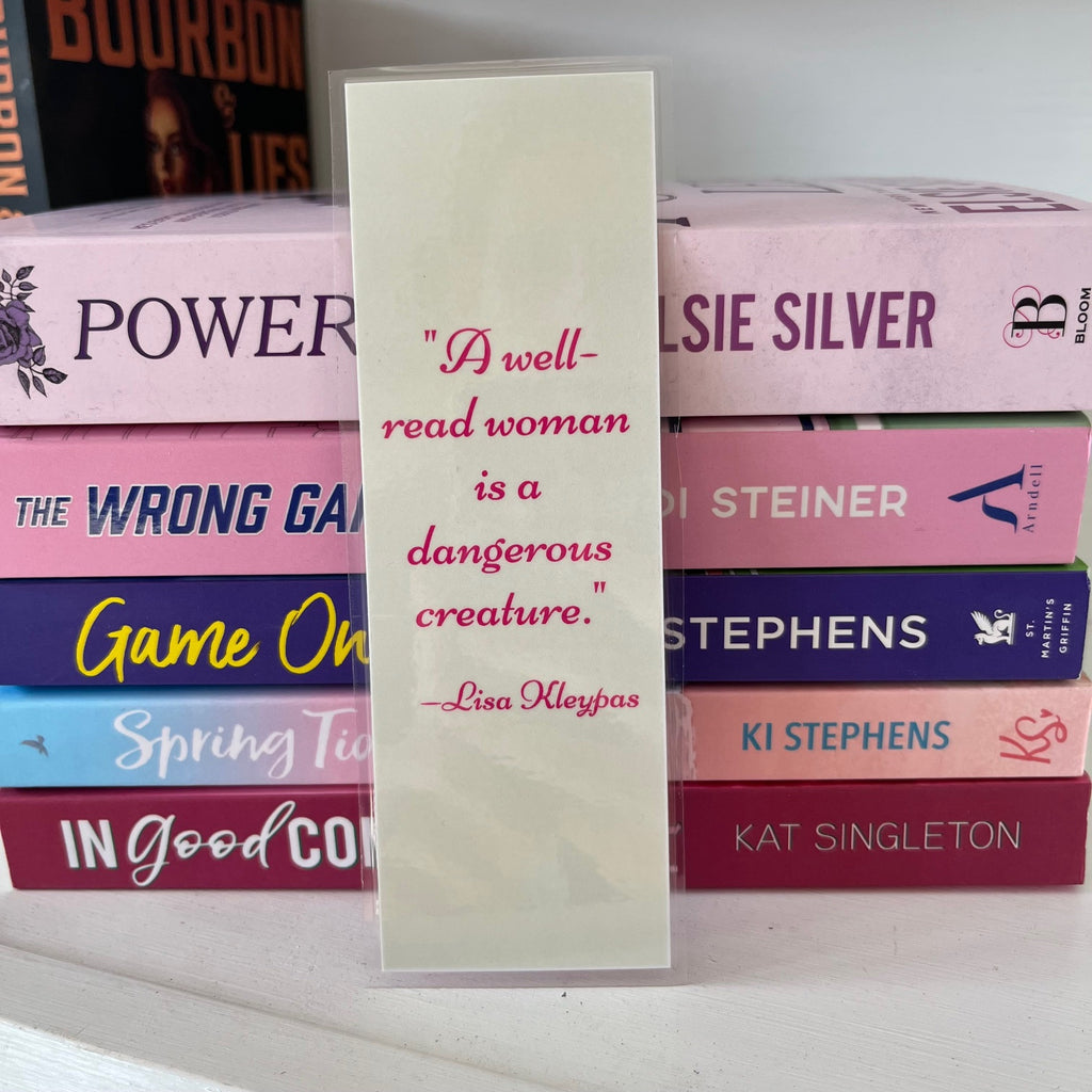 A Well-Read Woman Bookmark