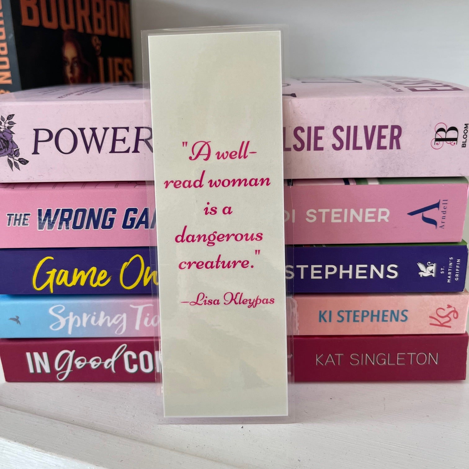 A Well-Read Woman Bookmark