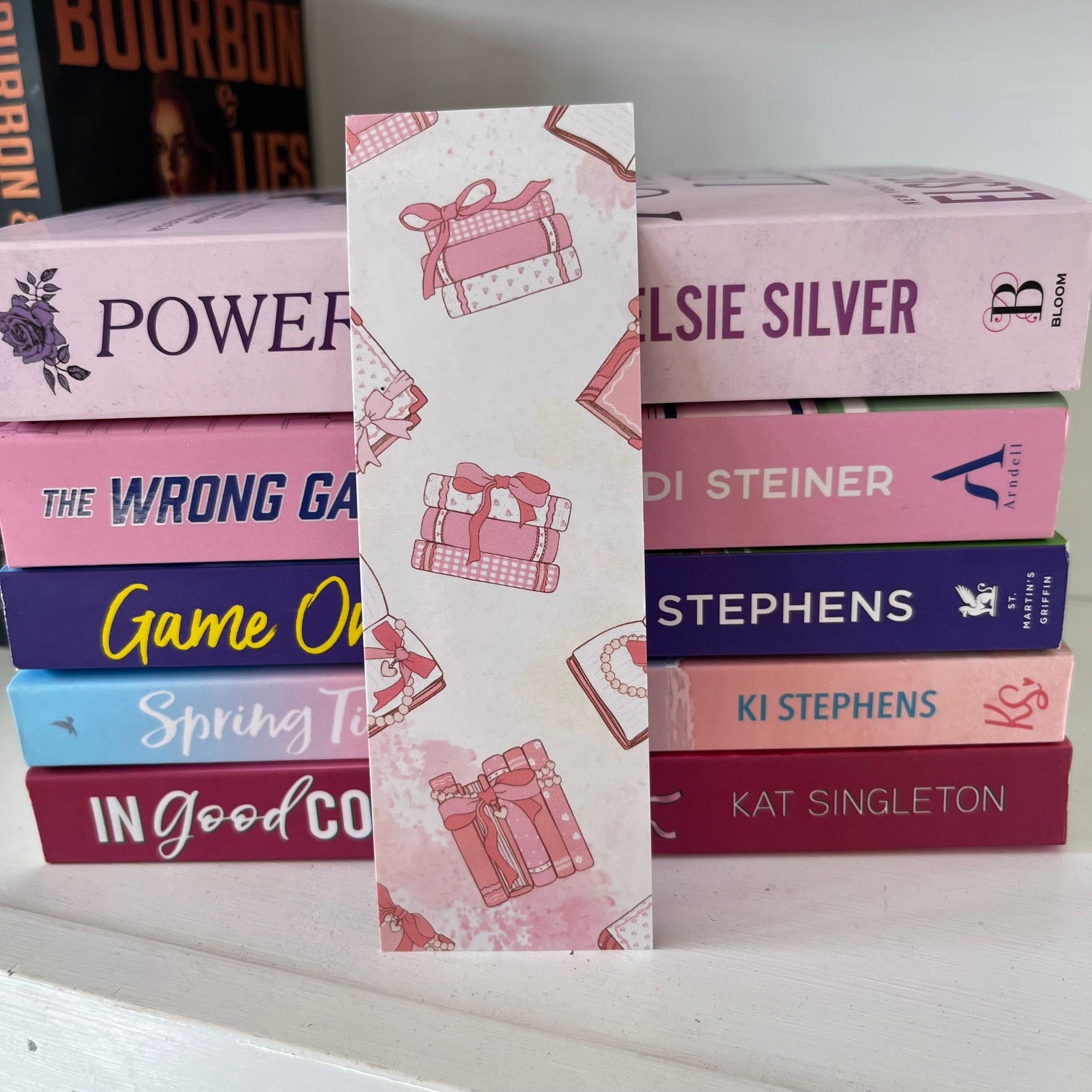 Books & Pearls Bookmark