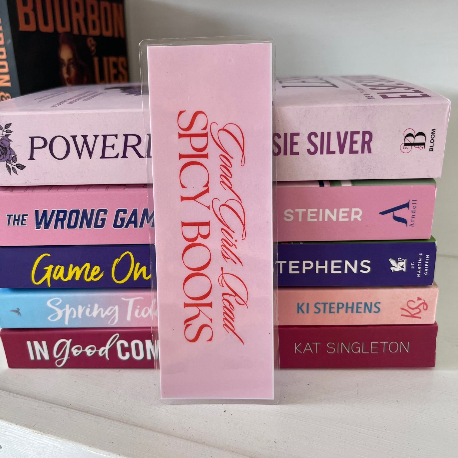 Good Girls Read Spicy Books Bookmark