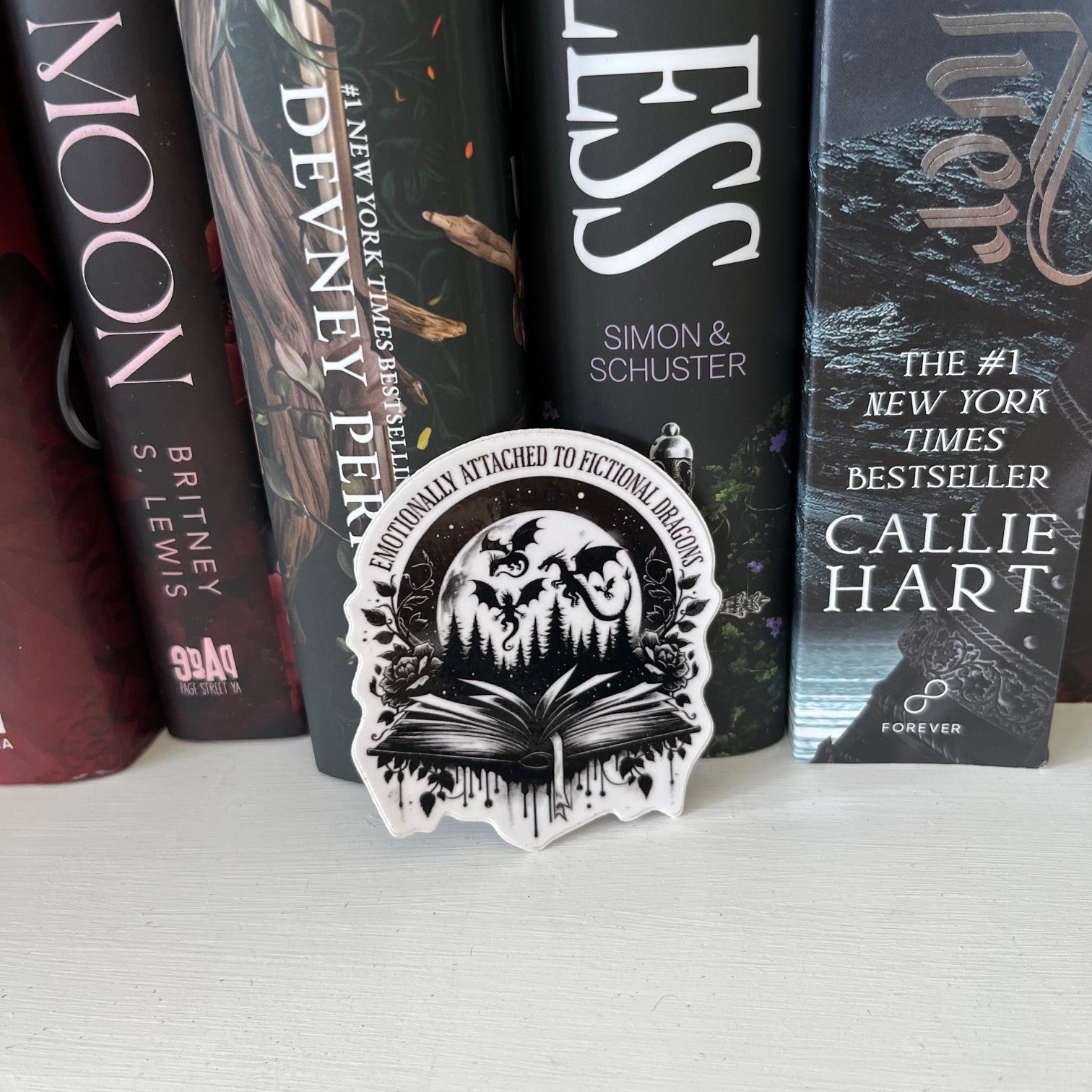 Emotionally Attached to Fictional Dragons Sticker