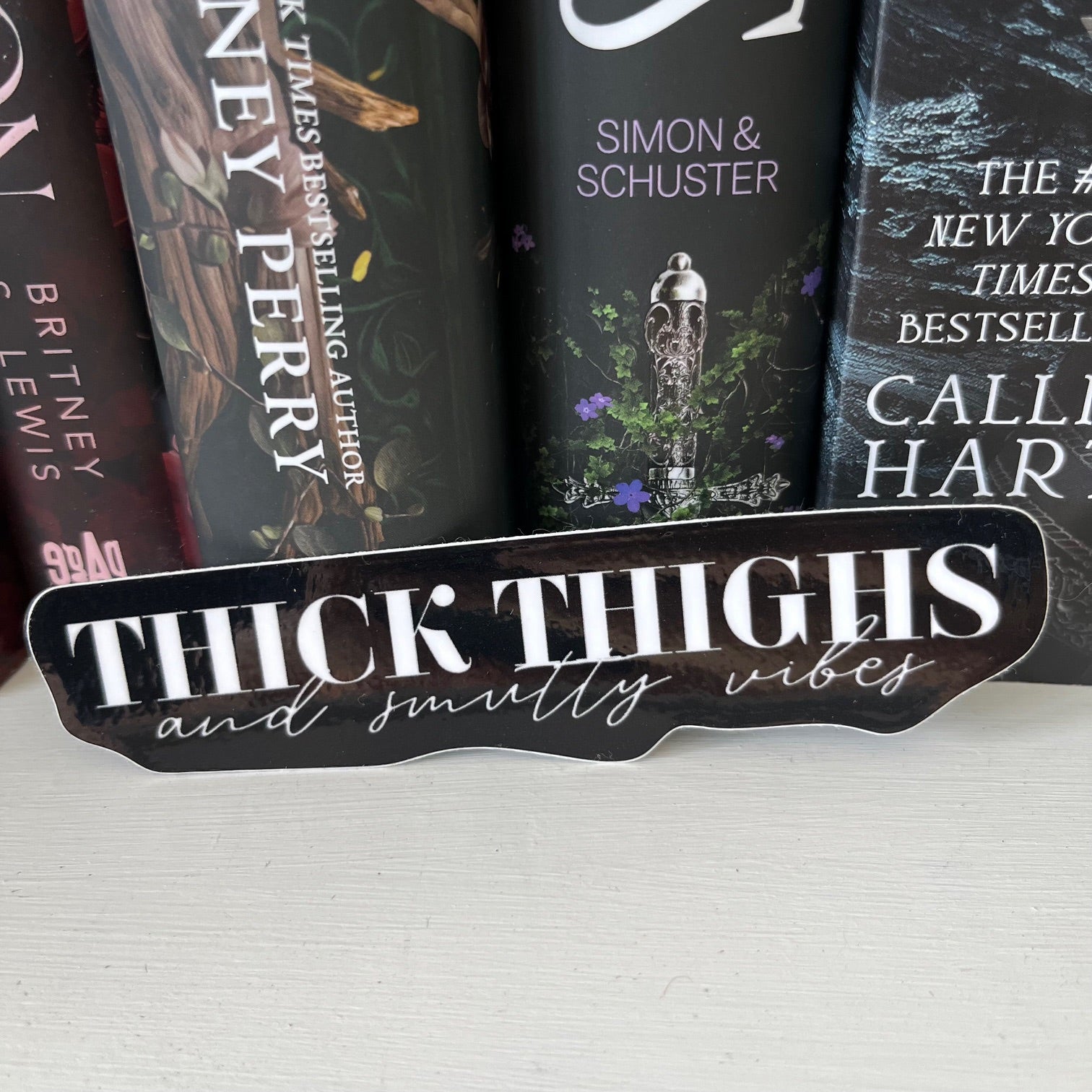 Thick Thighs and Smutty Vibes Sticker