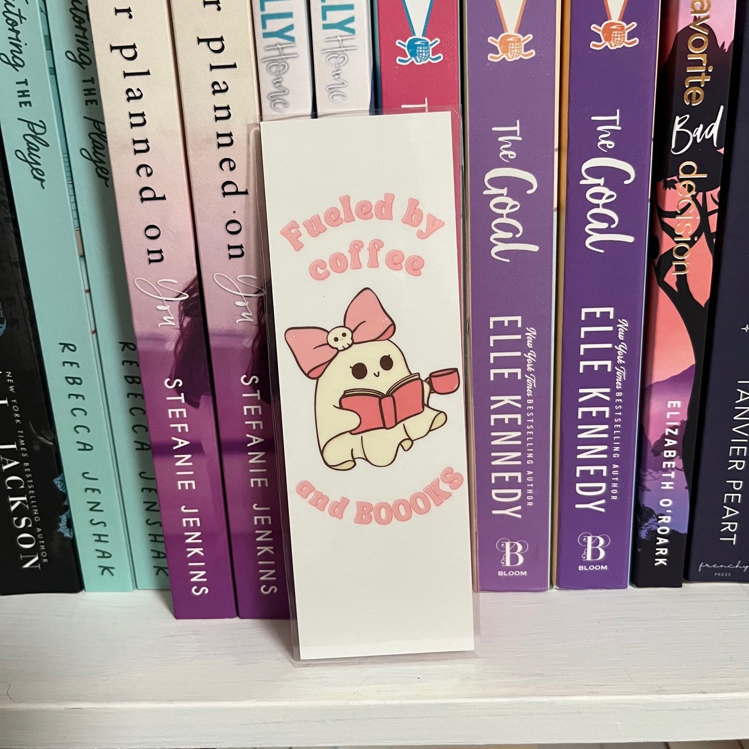 Fueled by Coffee and Boooks Bookmark