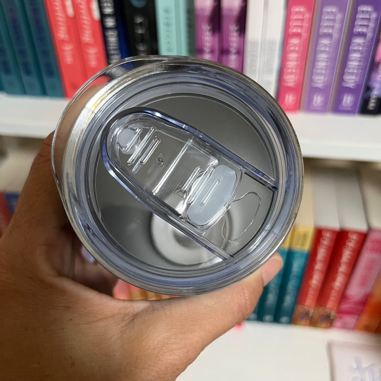 Buzzed On Books Blue Tumbler