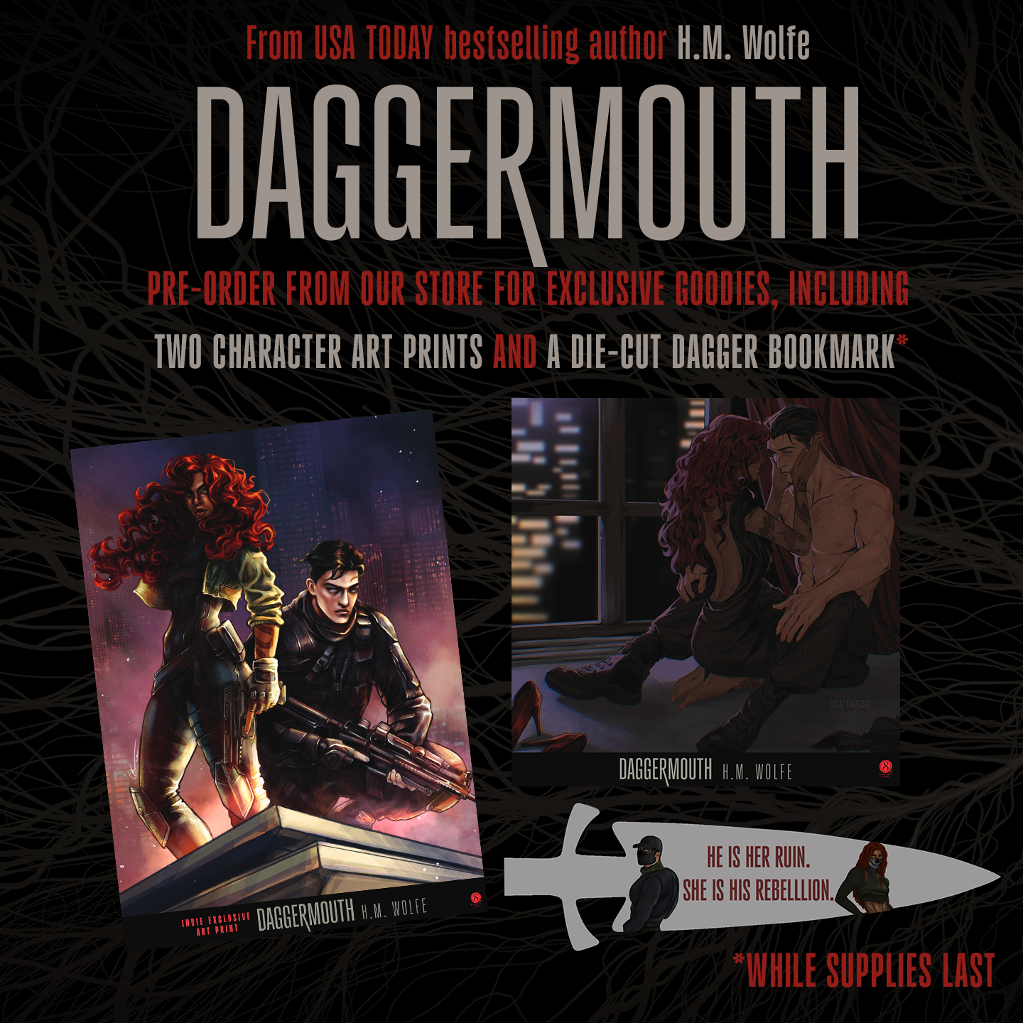 Daggermouth by H.M. Wolfe (Hardcover)